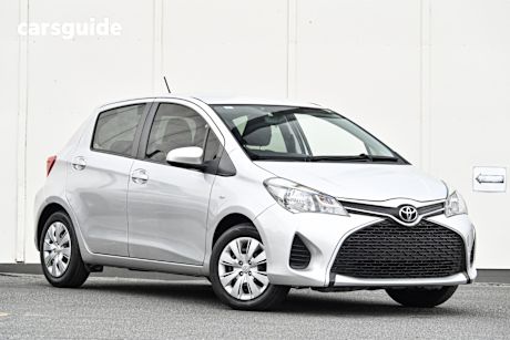 Silver 2016 Toyota Yaris Hatchback Ascent