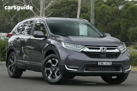Grey 2018 Honda CR-V Wagon Vti-Lx (Awd)