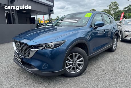 Blue 2024 Mazda CX-5 Wagon G20 Maxx (Fwd)