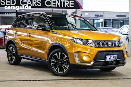 Yellow 2020 Suzuki Vitara Wagon Turbo