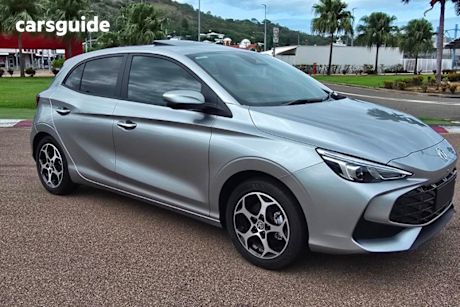 Silver 2025 MG MG3 Hatchback Essence