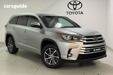 Silver 2019 Toyota Kluger Wagon Gxl (4X2)