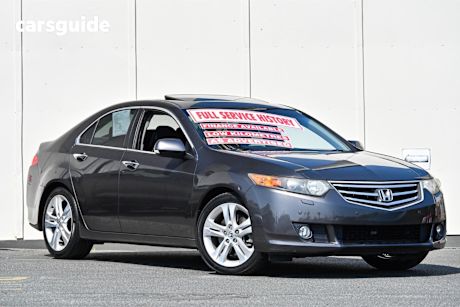 Grey 2011 Honda Accord Euro Sedan LUXURY F