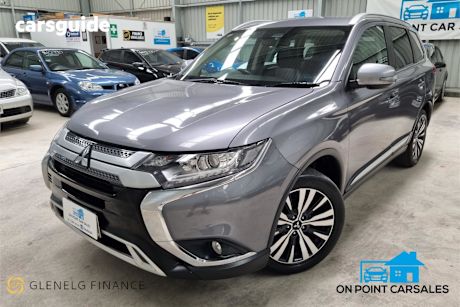 Grey 2018 Mitsubishi Outlander Wagon Ls 7 Seat (2Wd)