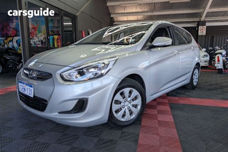Silver 2016 Hyundai Accent Hatchback Active