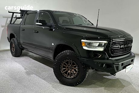 Black 2022 RAM 1500 Crew Cab Utility Laramie (Hybrid)