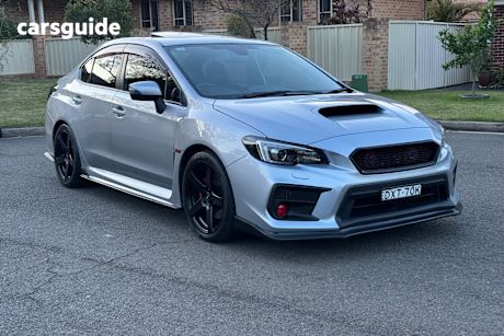 Silver 2018 Subaru WRX Sedan Premium (Awd)