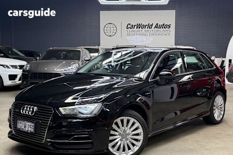Black 2017 Audi A3 Hatch SPORTBACK E-TRON HYBRID 8V MY15