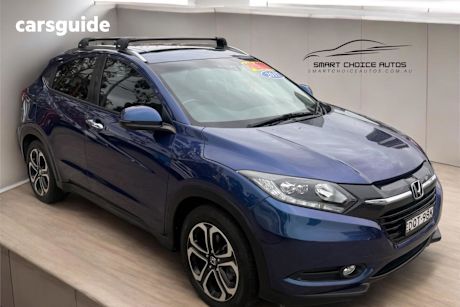 Blue 2017 Honda HR-V Wagon Vti-L