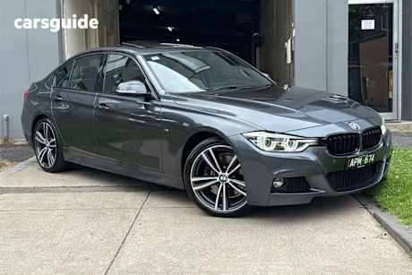Grey 2017 BMW 330I Sedan M Sport