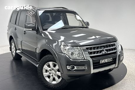 Grey 2019 Mitsubishi Pajero Wagon Glx (4X4) 7 Seat