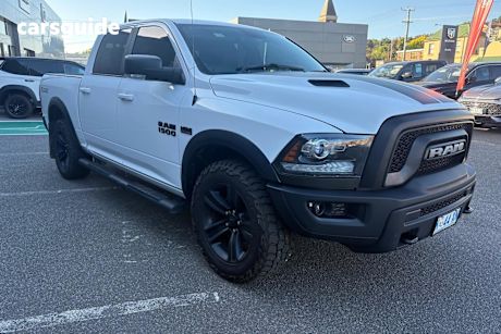 White 2022 RAM 1500 Crew Cab Utility Warlock Ii Rambox
