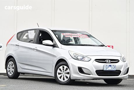 Silver 2016 Hyundai Accent Hatchback Sr