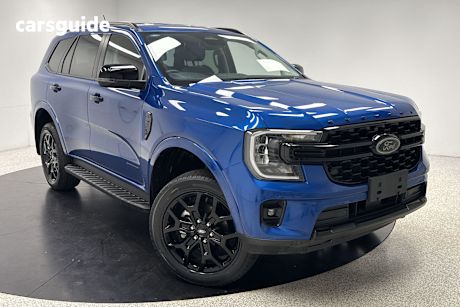 Blue 2023 Ford Everest Wagon Sport (4Wd)