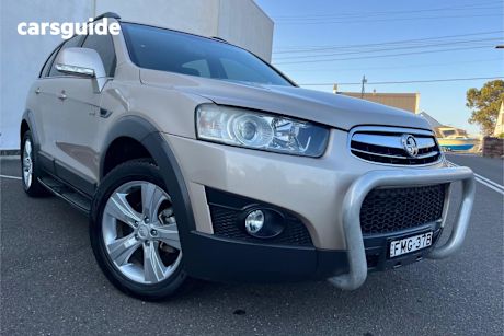 Gold 2013 Holden Captiva Wagon 7 Cx (4X4)