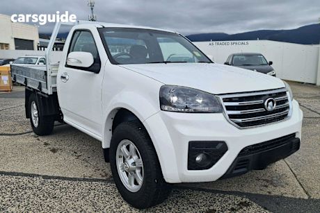 White 2021 GWM Steed Cab Chassis (4X2)