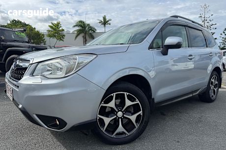 Silver 2015 Subaru Forester Wagon 2.5I-S