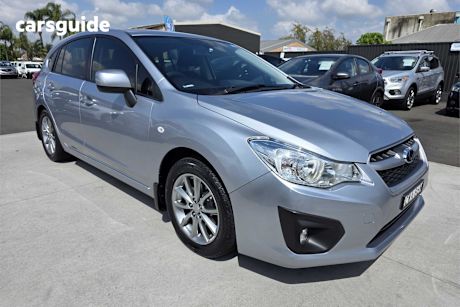 Silver 2014 Subaru Impreza Hatchback 2.0I (Awd)