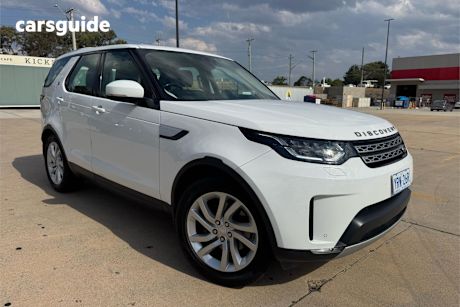 White 2018 Land Rover Discovery Wagon Sd4 Hse