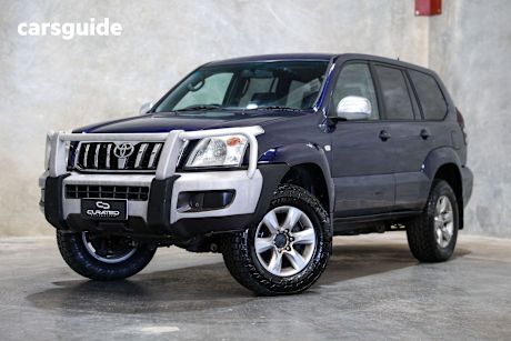 Blue 2008 Toyota Landcruiser Wagon Vx (4X4)