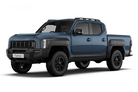 Blue 2025 Kia Tasman Double Cab Pick Up X-Pro (4X4) (0.9T) Bdy Fender