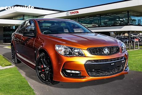 Orange 2017 Holden Commodore Sedan Ss-V Redline