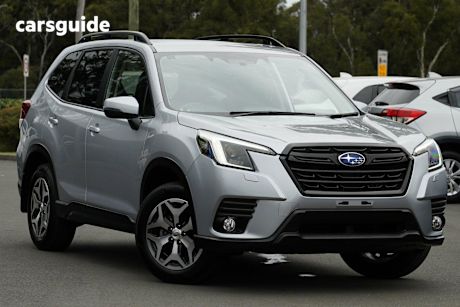 Silver 2023 Subaru Forester Wagon 2.5I (Awd)