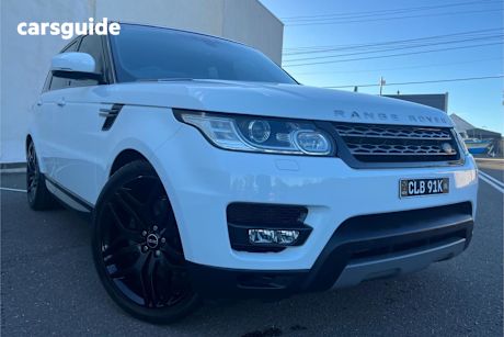 White 2018 Land Rover Range Rover Sport Wagon Tdv6 Se