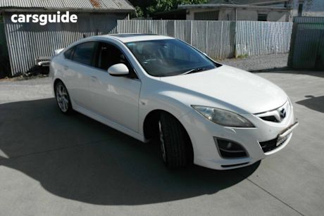 White 2012 Mazda 6 Hatchback Luxury Sports