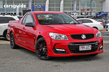 Red 2017 Holden UTE Utility Ss-V Redline