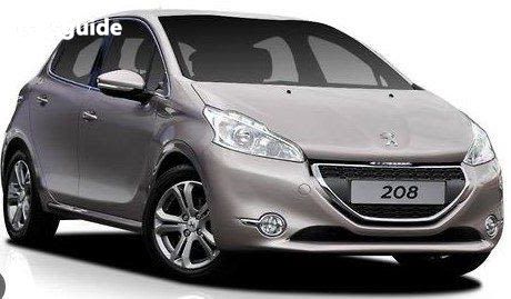 Silver 2012 Peugeot 208 Hatchback Allure Premium