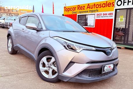 Grey 2017 Toyota C-HR Wagon (Hybrid)