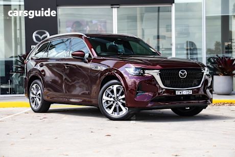 Red 2025 Mazda CX-80 Wagon G40E Azami