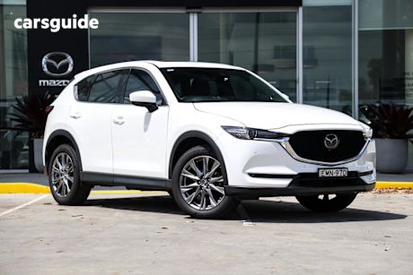White 2020 Mazda CX-5 Wagon Akera (4X4)