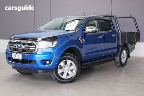 Blue 2019 Ford Ranger Double Cab Pick Up Xlt 2.0 (4X4)