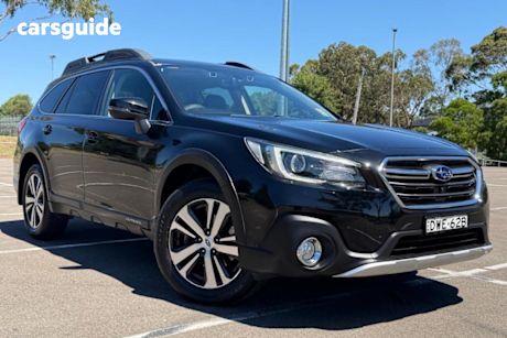Black 2018 Subaru Outback Wagon 2.5I Premium