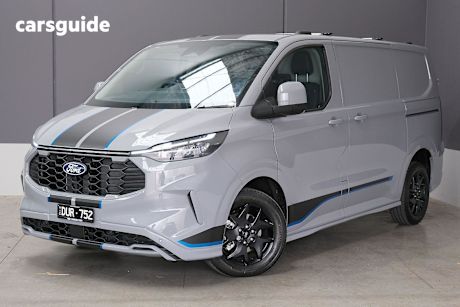 Grey 2025 Ford Transit Custom Van Sport (Swb)