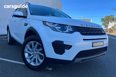 White 2017 Land Rover Discovery Sport Wagon Td4 150 Se 5 Seat