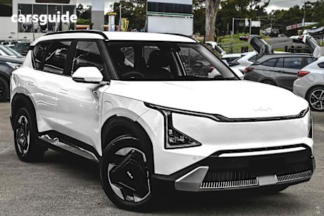 White 2025 Kia EV5 Wagon Air 2Wd Sr