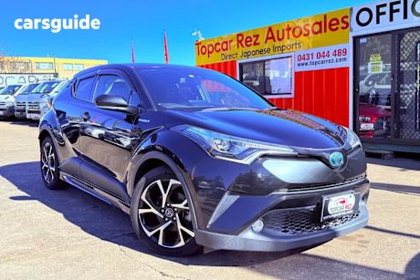 Black 2017 Toyota C-HR Wagon (Hybrid)