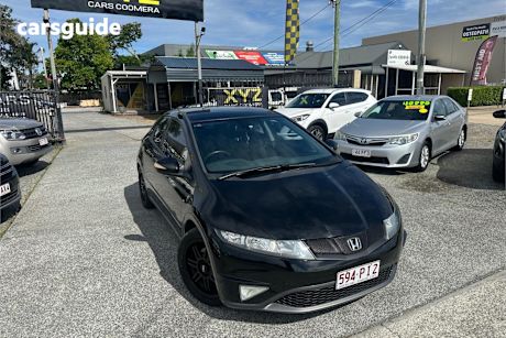 Black 2011 Honda Civic Hatchback Si