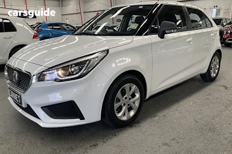 White 2023 MG MG3 Hatchback Core