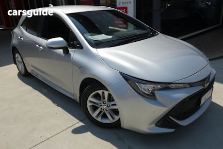 Silver 2020 Toyota Corolla Hatchback Sx (Hybrid)