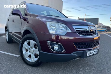 Red 2011 Holden Captiva Wagon 5 (Fwd)