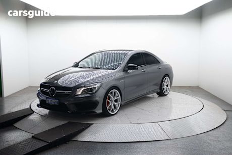 Grey 2016 Mercedes-Benz CLA45 Coupe 4Matic