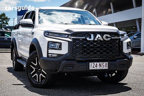 White 2025 JAC JAC T9 Ute Tray