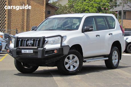White 2022 Toyota Landcruiser Prado Wagon Gx