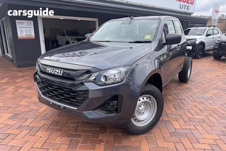 Grey 2025 Isuzu D-MAX Space Cab Chassis Sx (4X4)