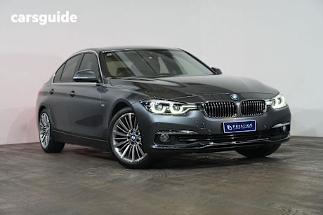 Grey 2018 BMW 320I Sedan Luxury Line
