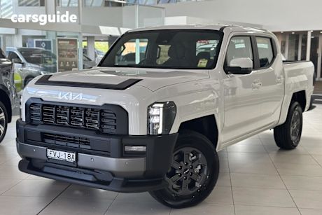 White 2025 Kia Tasman Double Cab Pick Up Sx (4X4) (Std) Body Fender